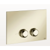 Клавиша смыва, Gessi, VENTI20, для унитаза, шв 245*155, цвет-Brass PVD