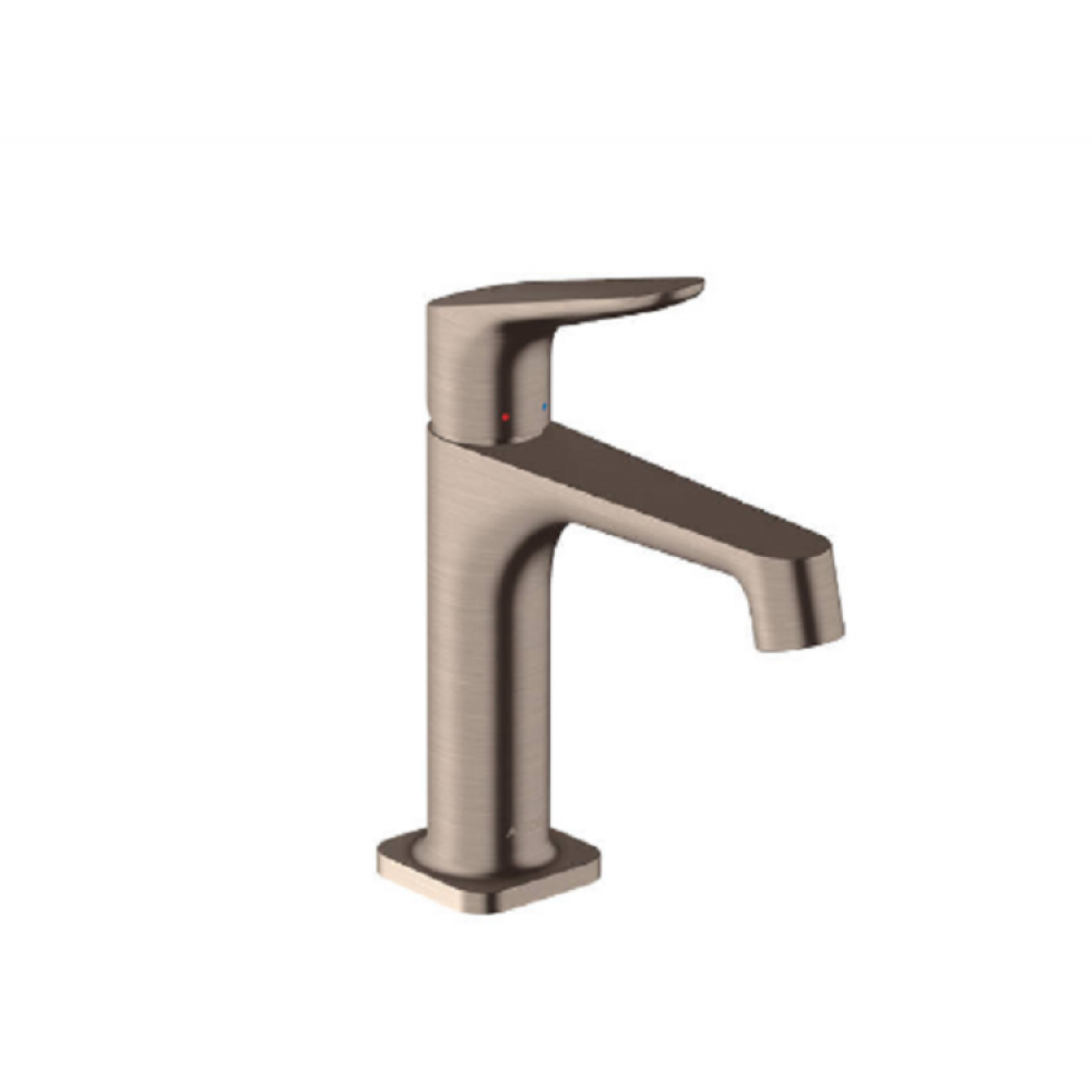 Смеситель для раковины, Hansgrohe, Axor Citterio M, цвет-шлифованный никель