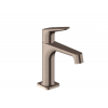 Смеситель для раковины, Hansgrohe, Axor Citterio M, цвет-шлифованный никель