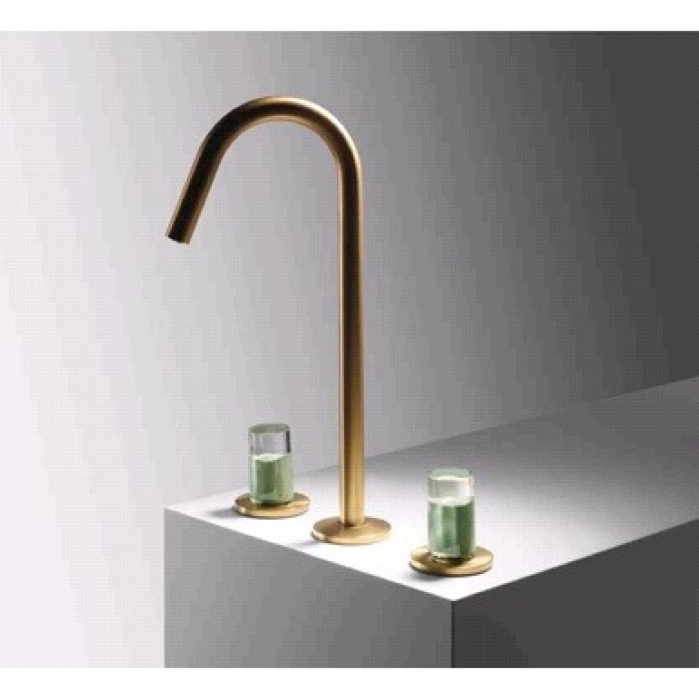 Смеситель для раковины, Fima Carlo Frattini, So, цвет-золото брашированное