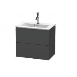 Тумба под раковину, Duravit, L-Cube, шгв 620*391*550, раковина-необходимо заказать, цвет-серо-графит матовый