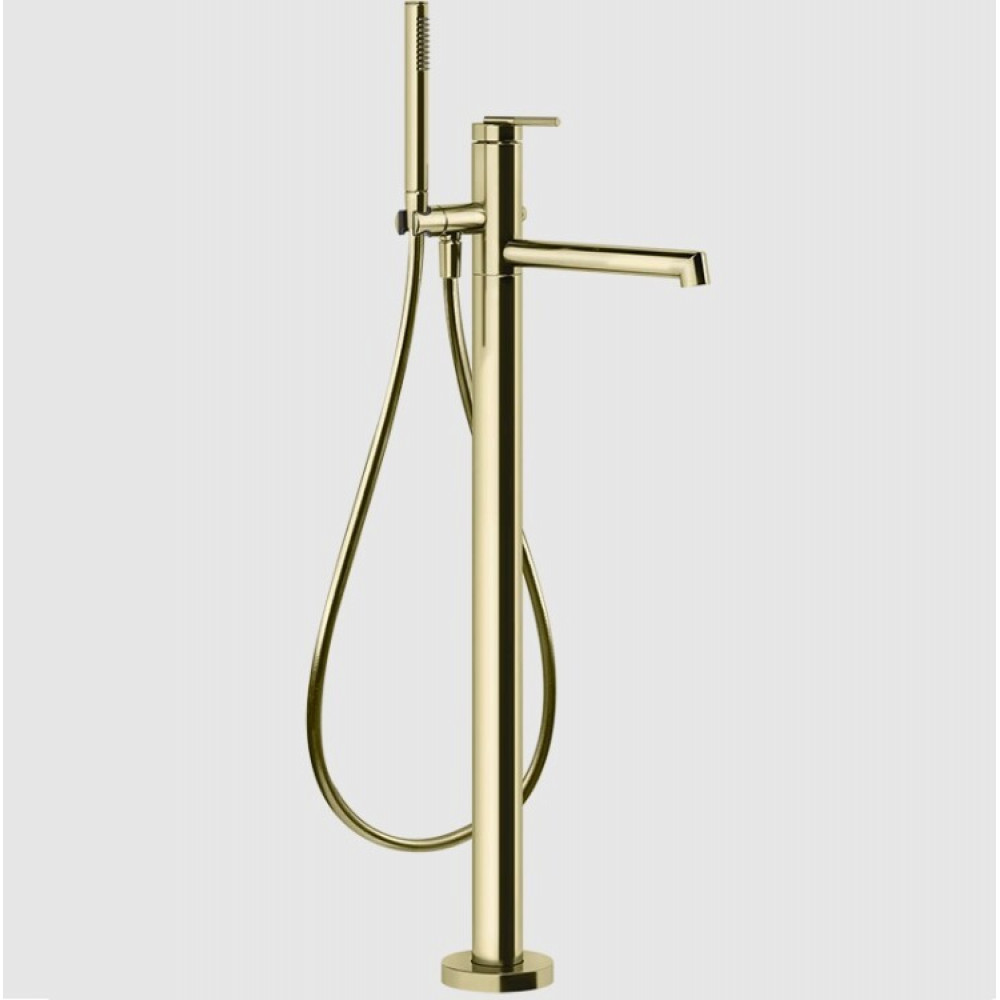 Смеситель для ванны и душа, Gessi, Ingranaggio, цвет-Brass PVD