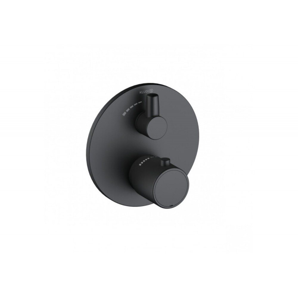 Смеситель для душа, Kludi, ZENTA SL, на 1 потребитель, цвет-черный матовый