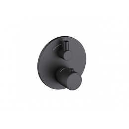 Смеситель для душа, Kludi, ZENTA SL, на 1 потребитель, цвет-черный матовый