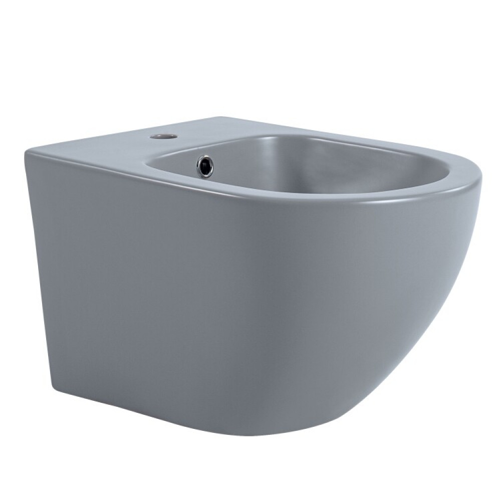 Биде, Splendy, Light, подвесной, шгв 370*525*320, цвет-серый матовый