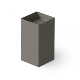 Раковина, DEA Design, Pedestal Basin, шгв 450*450*900, отверстия для смесителя-отсутствуют, цвет-Grey Matt