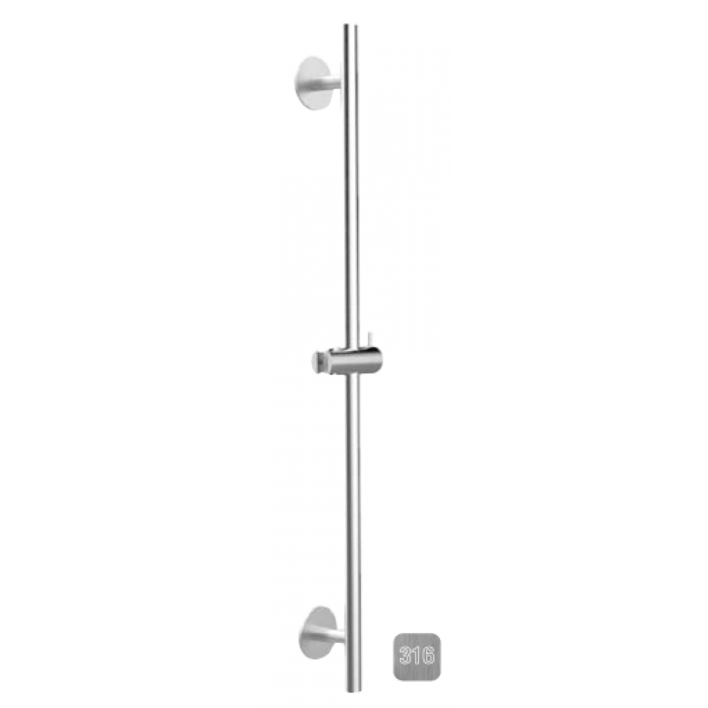 Штанга для душа, Almar, 316 Stainless Steel, 900, цвет-316 Stainless Steel (Товар заказной, возврату не подлежит)
