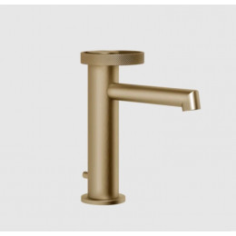 Смеситель для раковины, Gessi, Anello, цвет-Warm Bronze Brushed PVD