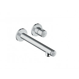 Смеситель для раковины, Hansgrohe, Axor Uno, цвет-нержавеющая сталь