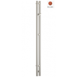 Полотенцесушитель, Сунержа, Нюанс 3.0, шгв 85*105*1200, нижнее справа, кабель, цвет-RAL 2001 Красно-оранжевый