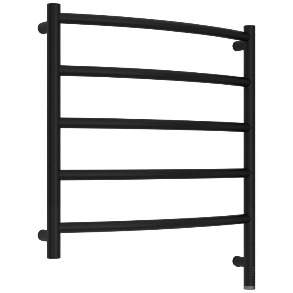 Полотенцесушитель, Сунержа, Галант 3.1, шгв 632*121*723, нижнее справа, МЭМ, цвет-чёрный матовый