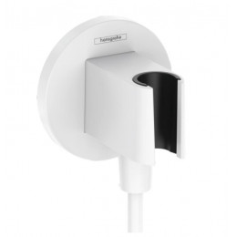 Шланговое подсоединение, Hansgrohe, Fixfit S, цвет-белый матовый