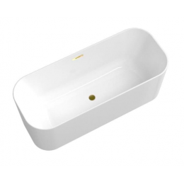 Ванна, Villeroy&Boch, Finion, шгв 1700*700*480, цвет-альпийский белый/золото