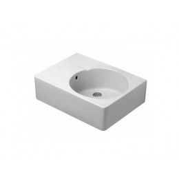 Раковина, Duravit, Scola, шгв 615*460*225, отверстия для смесителя-1 промаркированное, цвет-белый