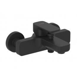 Смеситель для ванны и душа, Kludi, Renon, цвет-черный матовый