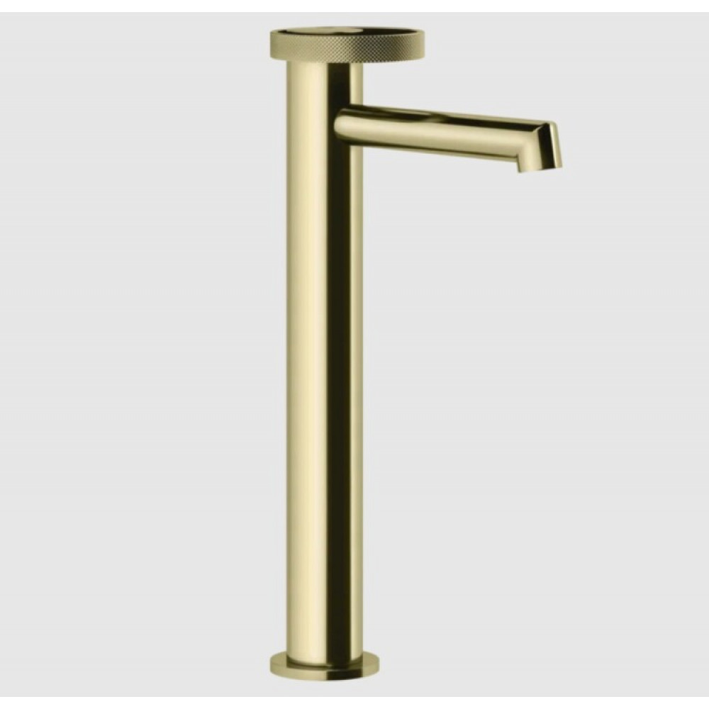 Смеситель для раковины, Gessi, Anello, цвет-Brass PVD