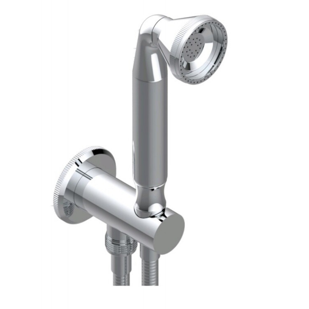 Душевой набор, THG, Art Deco Crystal, цвет-никель