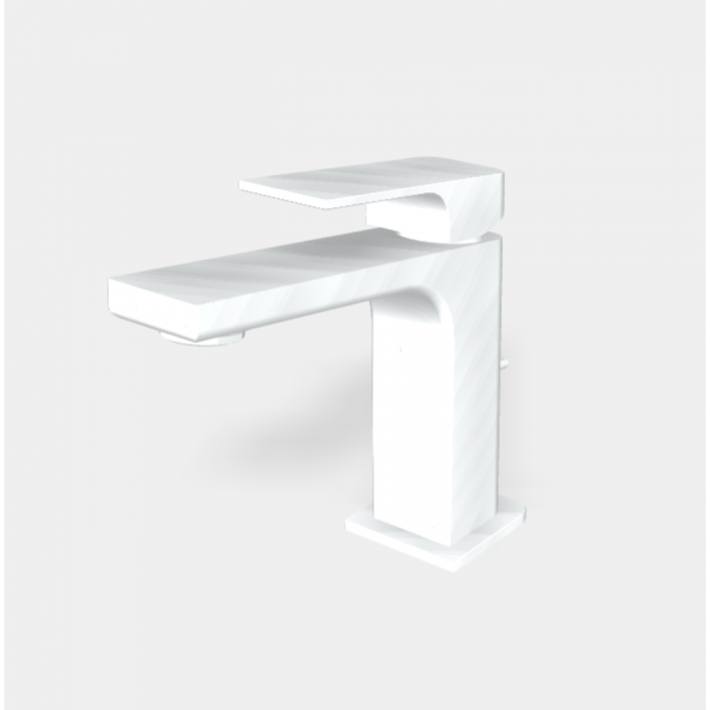 Смеситель для раковины, Fima Carlo Frattini, Fit, цвет-белый матовый