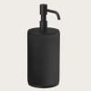 Дозатор для жидкого мыла, Gessi, Origini, шгв 75*97*199, цвет дозатора-черный матовый