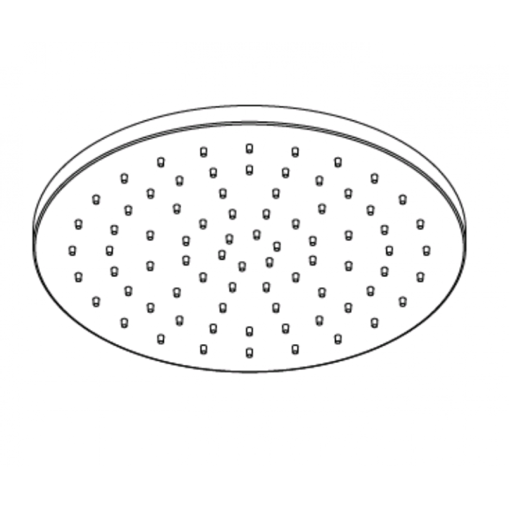 Верхний душ, Ritmonio, Без коллекции, 250*250, цвет-бронза темная брашированная (Brushed Dark Bronze)