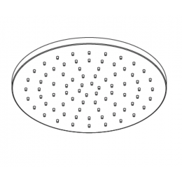 Верхний душ, Ritmonio, Без коллекции, 250*250, цвет-бронза темная брашированная (Brushed Dark Bronze)