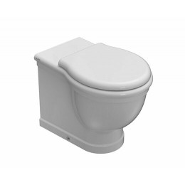 Унитаз, Globo, Paestum, напольный, шгв 380*570*410, CERASLIDE, BATAFORM, цвет-белый