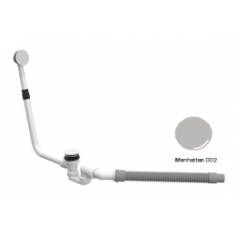 Слив-перелив, Bette, BetteMono Silhouette, для ванны, автоматический (Click-clack), цвет-Manhattan