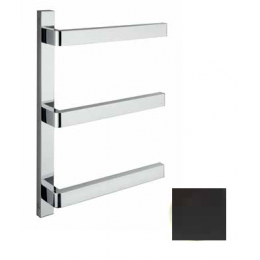 Полотенцесушитель, Margaroli, Panorama, шгв 437*95*639, цвет-никель черный матовый