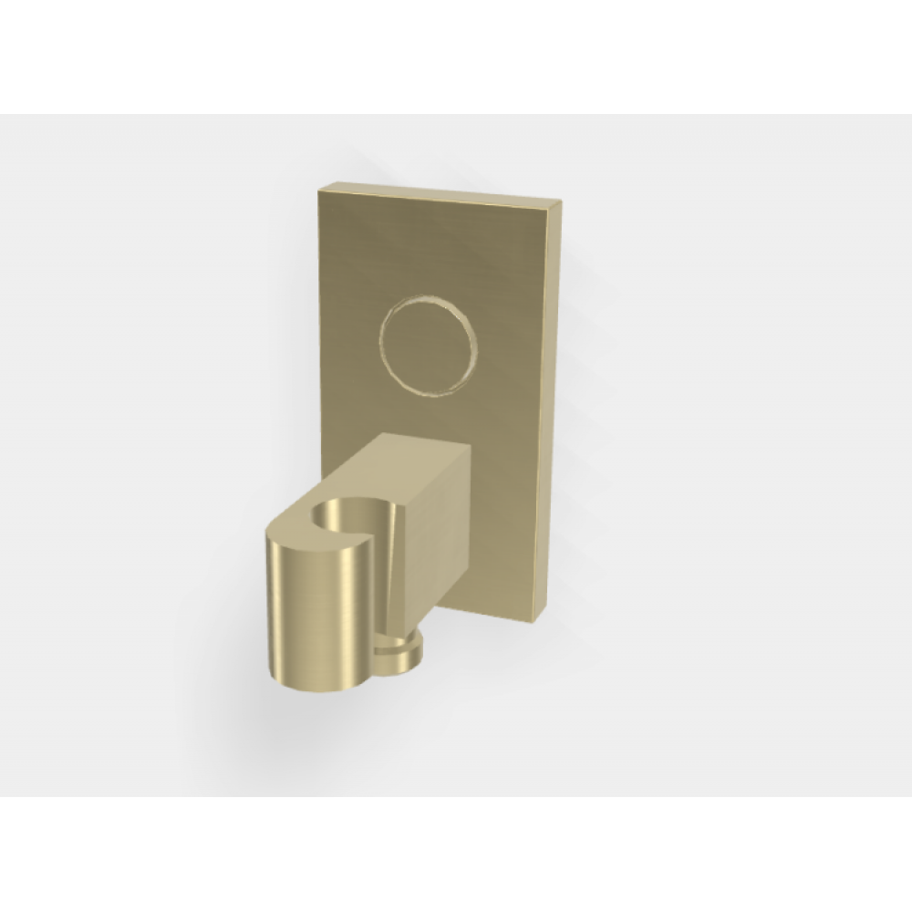 Шланговое подсоединение, Fima Carlo Frattini, Switch, цвет-брашированный шампань