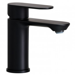 Смеситель для раковины, Splendy, Rest, цвет-черный матовый