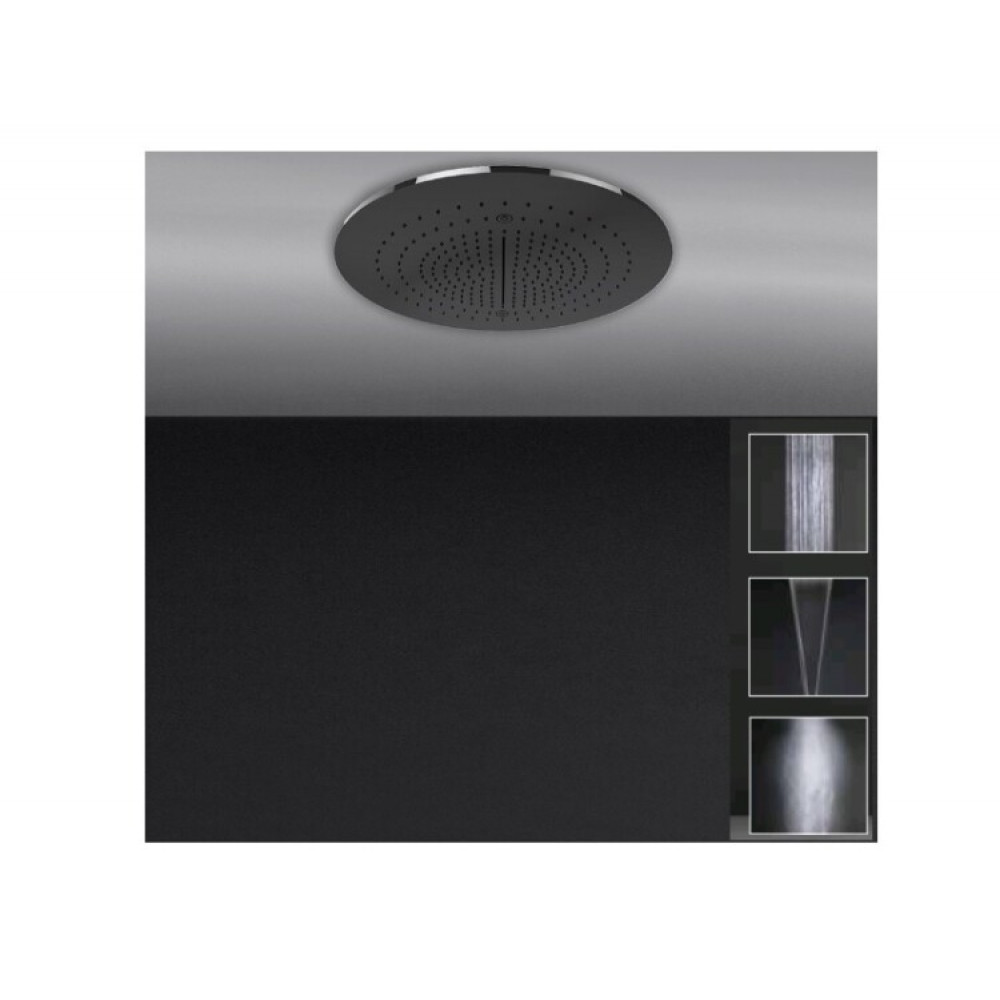 Верхний душ, Gessi, Minimali, шгв 500*500*12, цвет -Warm Bronze BrushedPVD