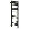 Полотенцесушитель, Сунержа, Модус 3.0, шгв 430*75*1320, нижнее справа, МЭМ, цвет-чёрный матовый