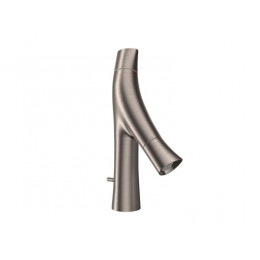 Смеситель для раковины, Hansgrohe, Axor Starck Organic, цвет-сталь