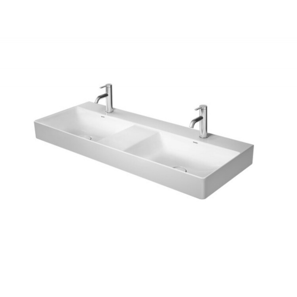 Раковина, Duravit, DuraSquare, шгв 1200*470*145, отверстия для смесителя-отсутствуют, цвет-белый