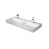 Раковина, Duravit, DuraSquare, шгв 1200*470*145, отверстия для смесителя-отсутствуют, цвет-белый