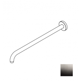 Держатель верхнего душа, Ritmonio, Diametro35 Elegance, цвет-Brushed Black Chrome