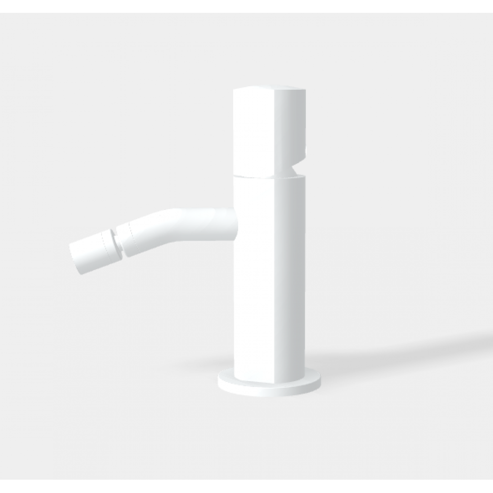 Смеситель для биде, Fima Carlo Frattini, So, цвет-белый матовый