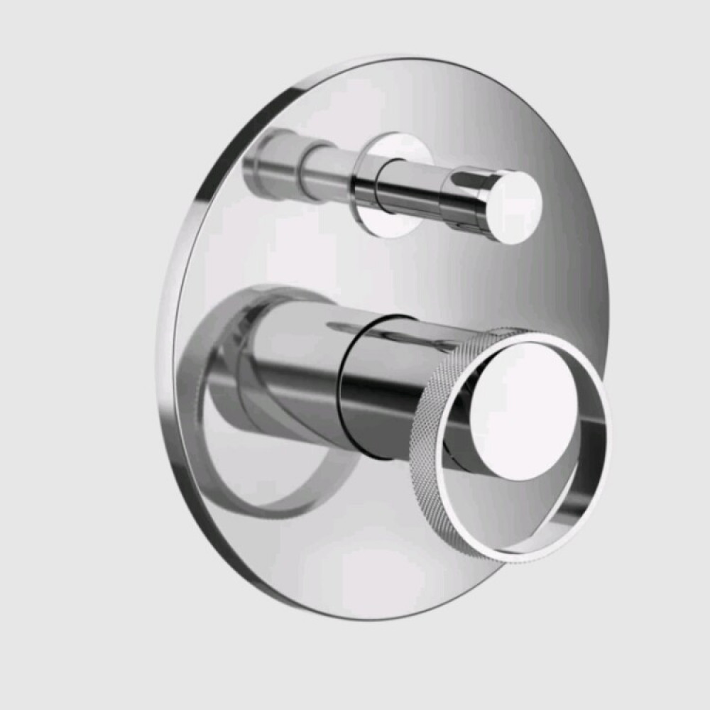 Смеситель для душа, Gessi, Anello, на 2 потребителя, цвет-хром