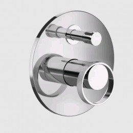 Смеситель для душа, Gessi, Anello, на 2 потребителя, цвет-хром