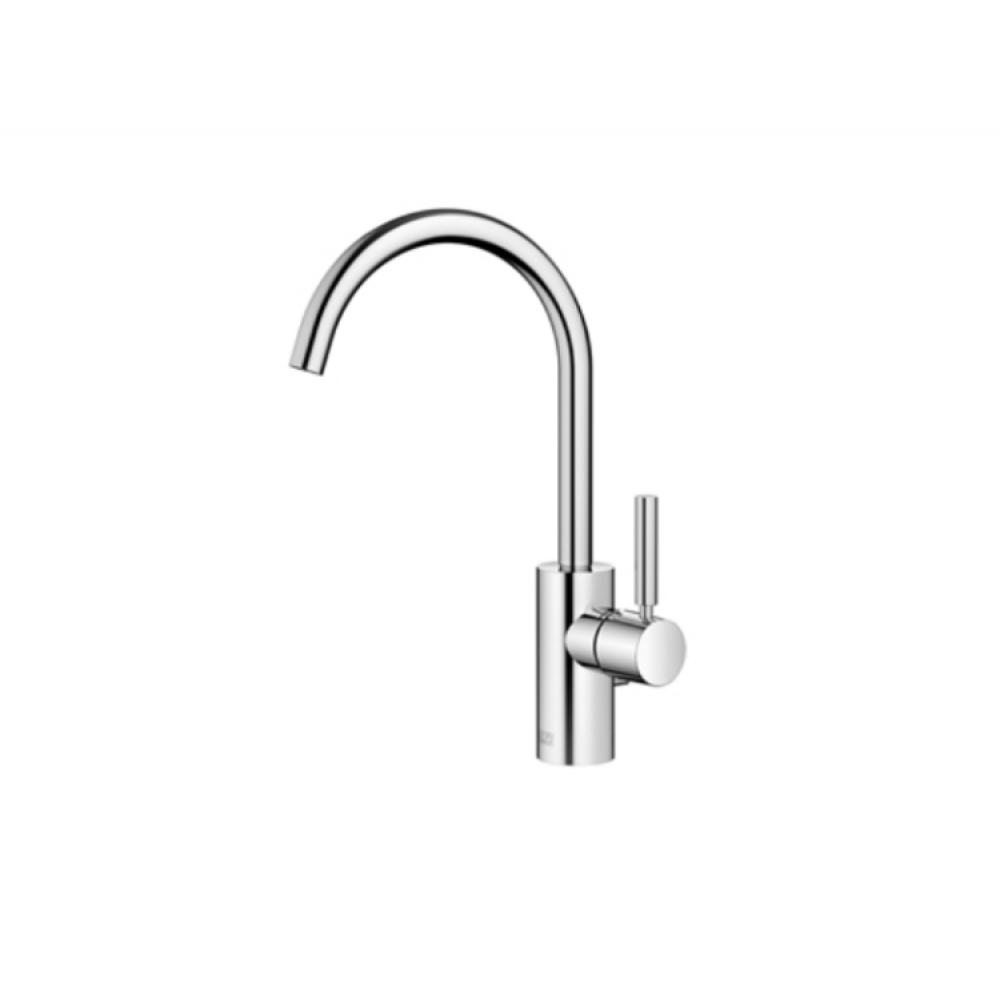 Смеситель для раковины, Dornbracht, Meta, цвет-платина матовая