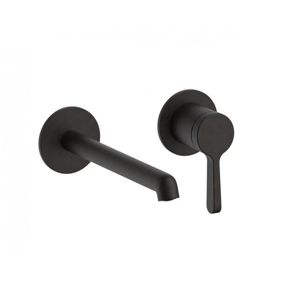 Смеситель для раковины, Fantini, Torino, цвет-Deep Black PVD