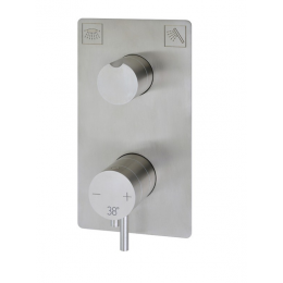 Смеситель для душа, Cisal, Xion, цвет-Brushed Stainless Steel