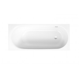 Ванна, Bette, BetteComodo, шгв 1700*750*450, BetteGlasur® Plus, перелив сзади, цвет-белый