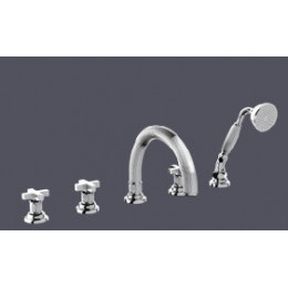 Смеситель для ванны и душа, Nicolazzi, Pantheon, цвет-хром