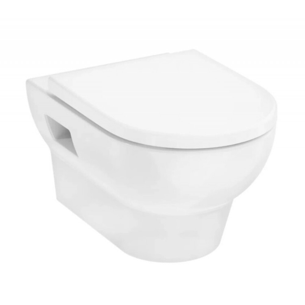 Унитаз, Hansgrohe, GladeLake S, подвесной, шгв 360*540*350, сиденье-в комплекте, цвет-белый