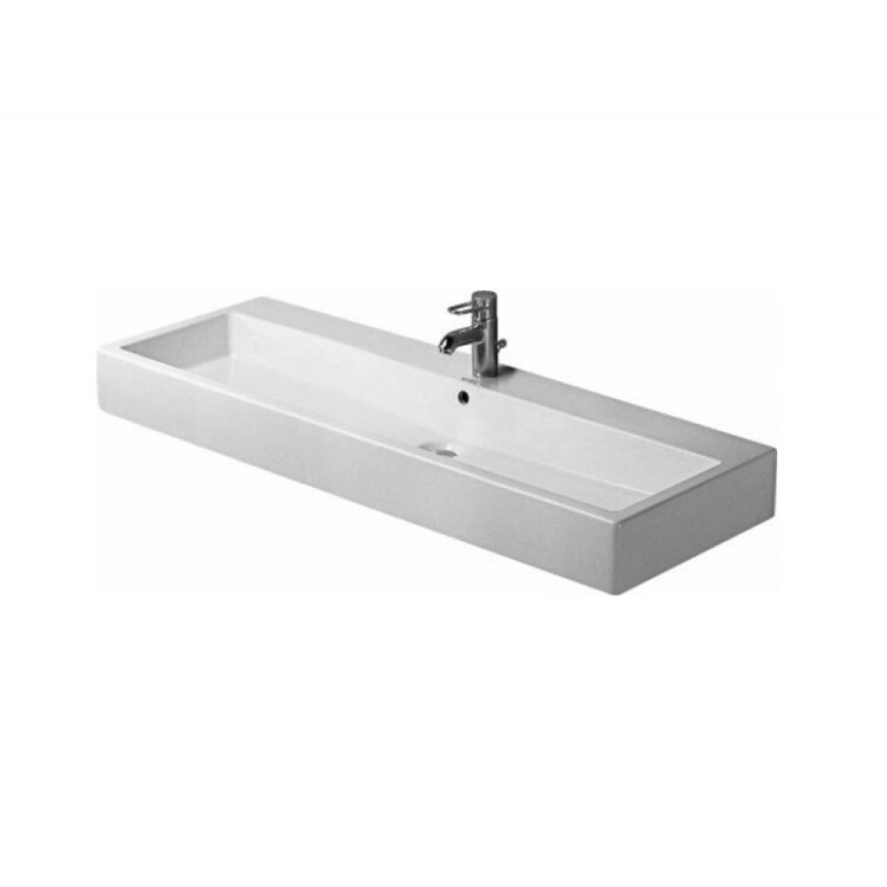 Раковина, Duravit, Vero, шгв 1200*470*175, отверстия для смесителя-1, цвет-белый