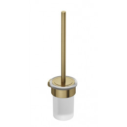 Ёршик, Kludi, VELA R, шгв 98*113*406, цвет колбы-сатинат, цвет-золото брашированное/шлифованное (Brushed Gold)