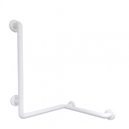 Поручень, Nofer, угловой, в 800, цвет-белый