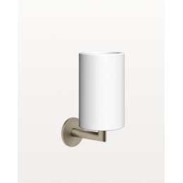 Стакан, Gessi, Ventaglio, шгв 75*107*172, цвет-Finox Brushed Nickel