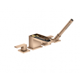 Смеситель для ванны и душа, Axor, Axor MyEdition, цвет-полированное красное золото